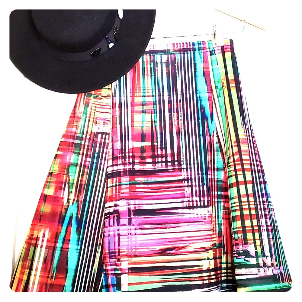 Beautifully colored skirt!
